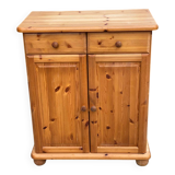 Buffet 2 portes et 2 tiroirs en pin massif