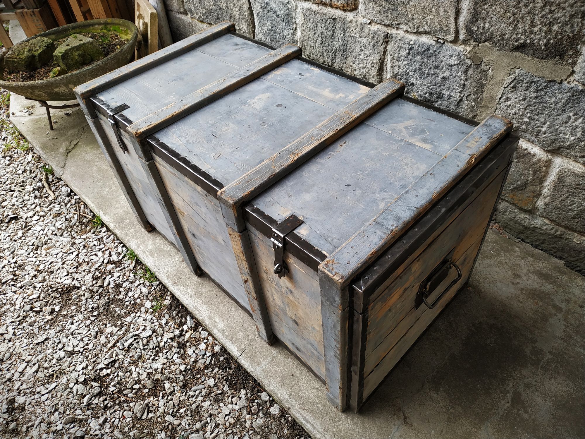 Malle de voyage coffre