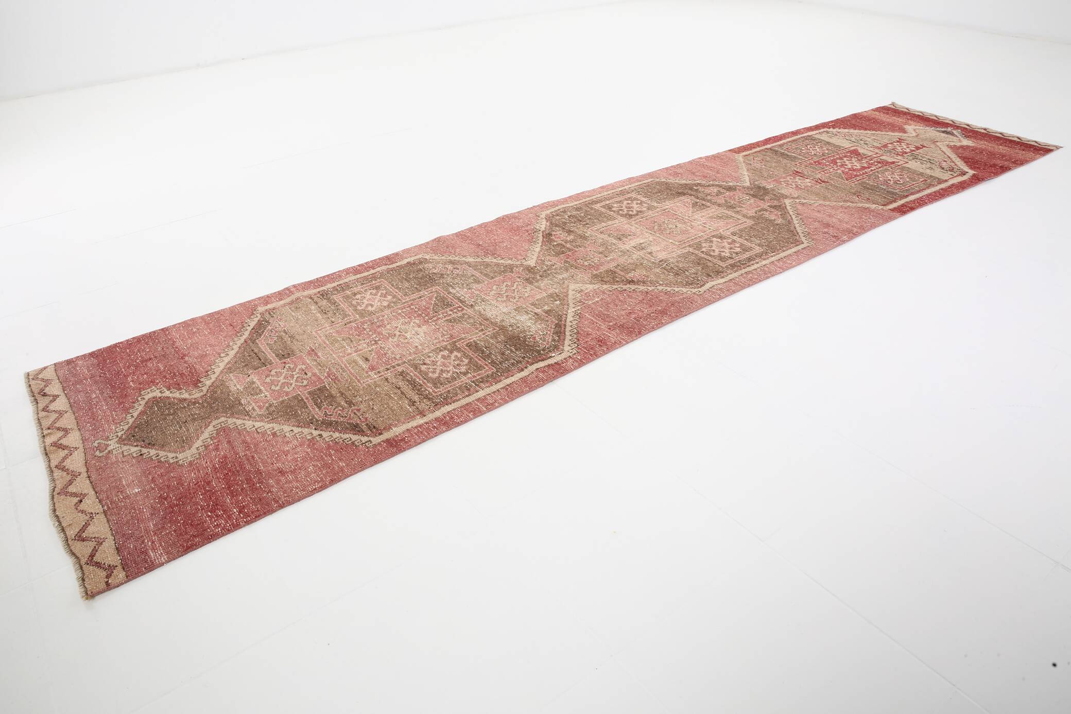 3x14 long persian runner rug, 94x418cm