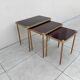 Table gigognes vintage