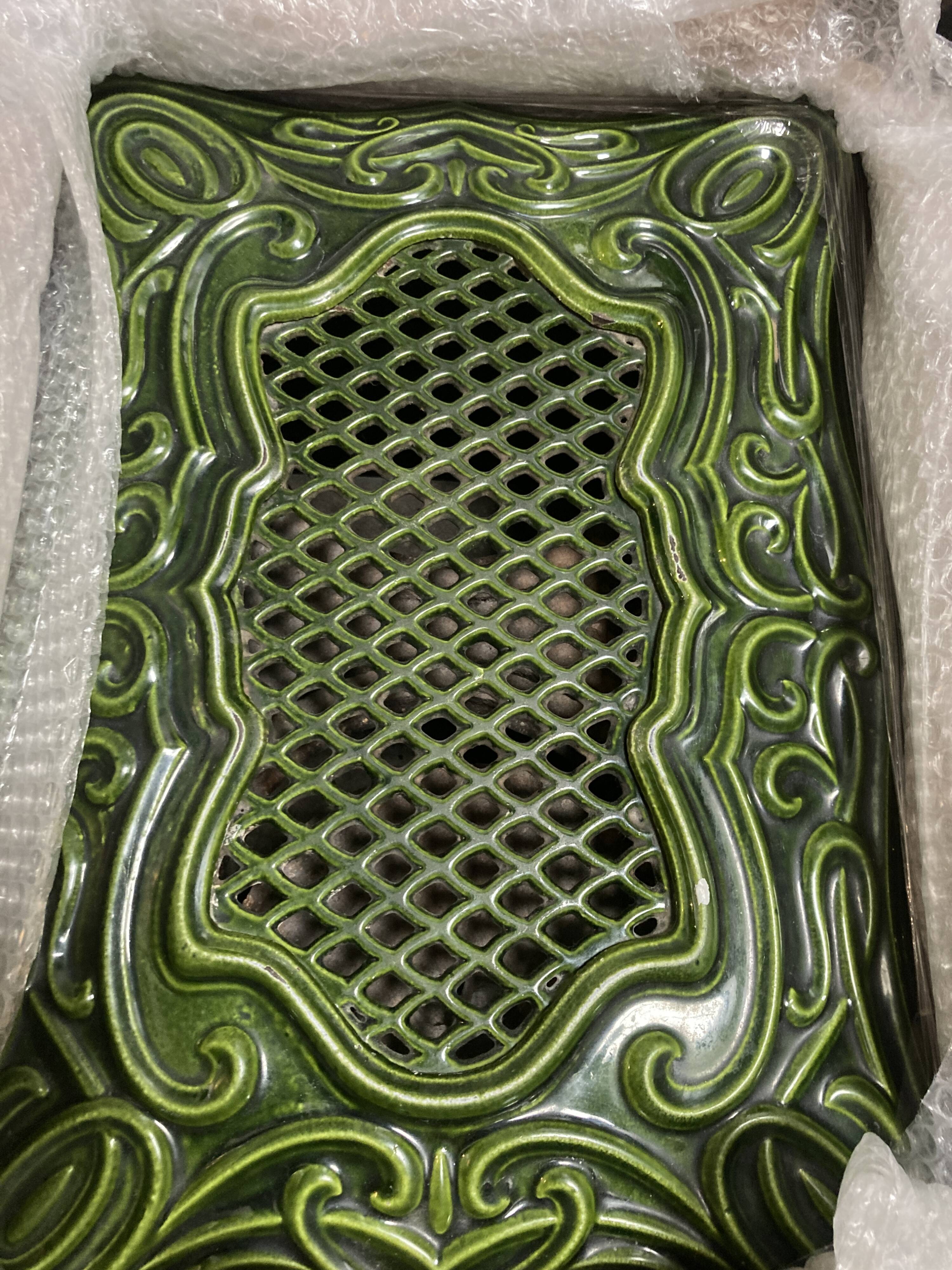 Cast iron wood stove