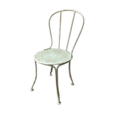 Chaise en acier, métal jardin