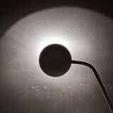 White metal desk lamp Vrieland 80s