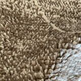 Carpet blessed ouarain speckled beige 254 x 146 cm