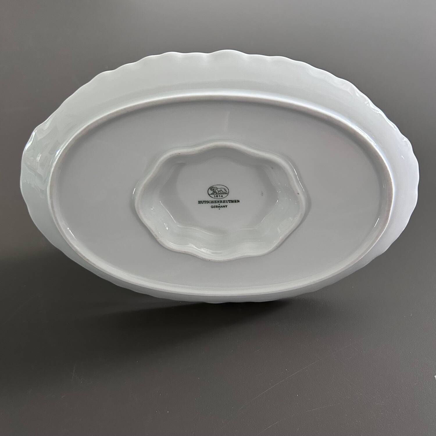 Classic porcelain sauceboat