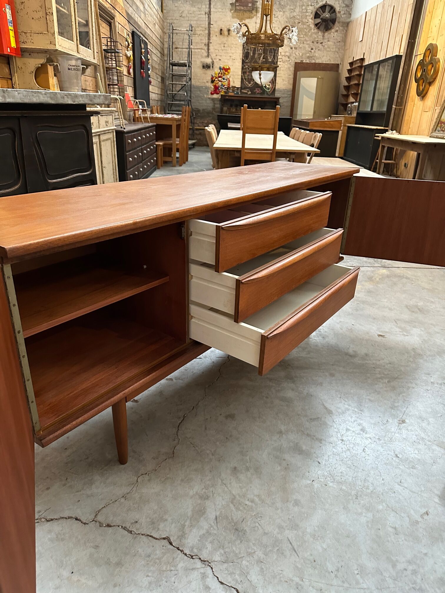 Enfilade 60's teak