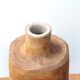 Ceramic bottle from la colombe pottery, floral decoration, 70s