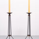 Torchères hollandaises art déco laiton grande église  années 1930