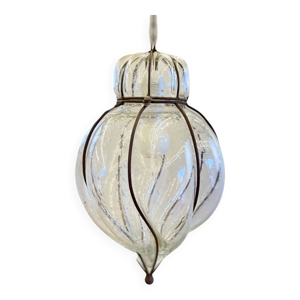 suspension lanterne en - verre