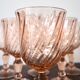 Set of 6 Rosaline stemmed glasses