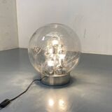 Vintage space age sputnik globe table floor lamp from doria leuchten, 1970s