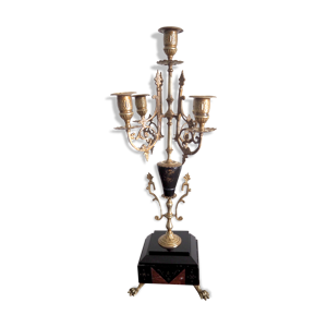 Chandelier 5 feux style Napoléon