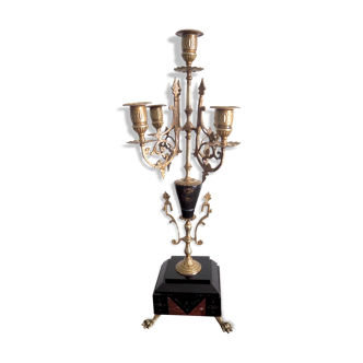 Chandelier 5 fires style Napoleon III