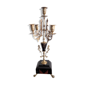 Chandelier 5 feux style Napoléon III