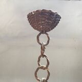 Rattan pendant light from the 50s.