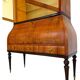 Secretary credenza in marquetry in the Italian Louis XV style from the mid-century, 1960.