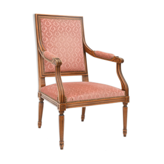 Fauteuil cabriolet de style Louis XVI