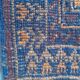 Balouch rug 140x96 cm handmade vintage orange