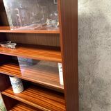 Vintage display cabinet bookcase shelf