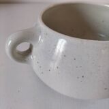 Vintage Salins soup bowl – Coppelia model – hand-decorated