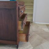 Art Deco chest of drawers - 1950s - mustache-style legs - vintage