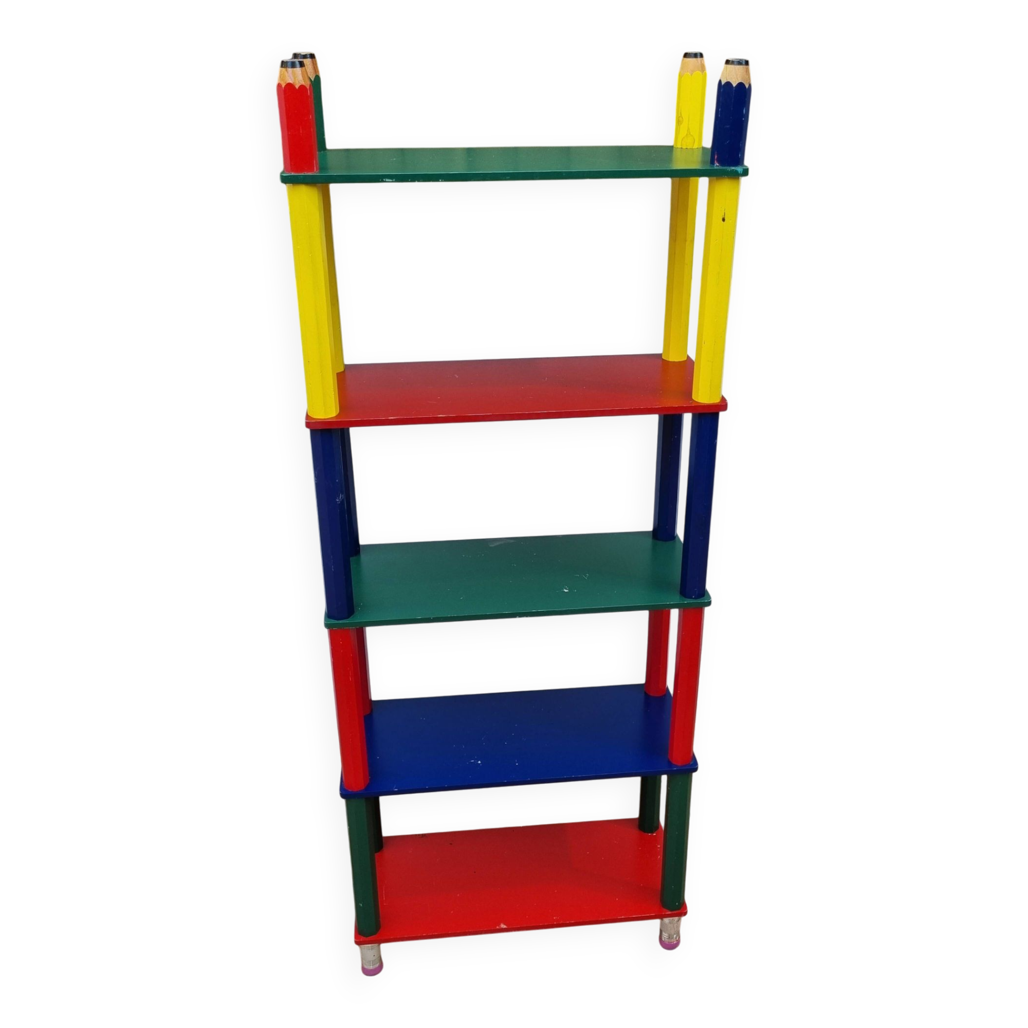 “Pencil” shelf by Pierre Sala, 1980s, 122 cm