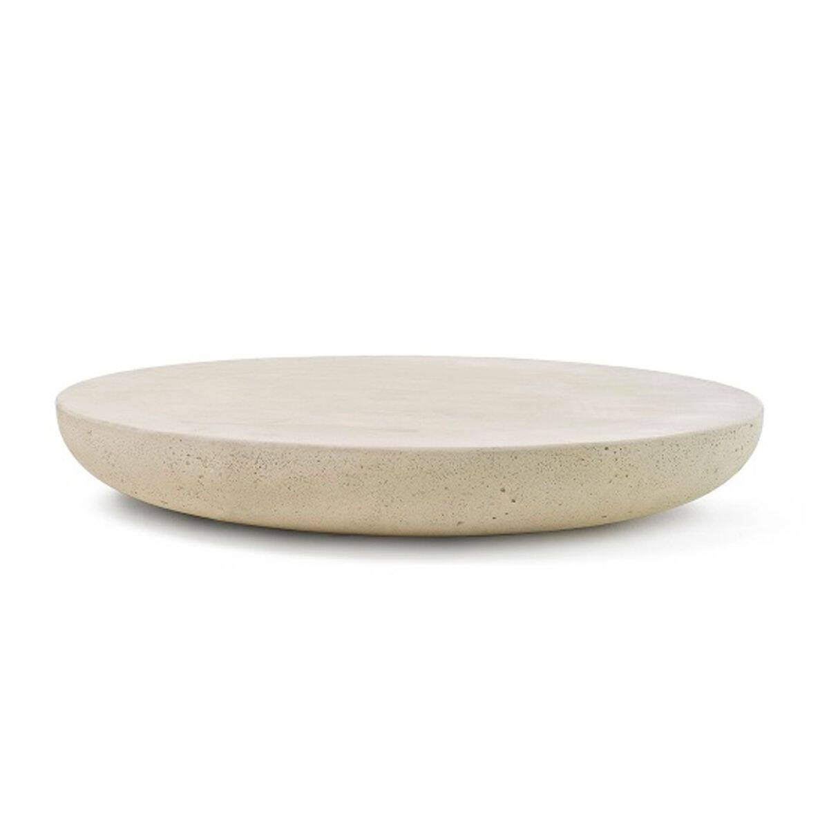 100 Olo coffee table in Ivory concrete - Mogg