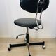 Black Leather Office chair, 1970s