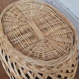 Vintage wicker basket