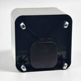 Cube de rangement DIME Marcello Siard Longato années 70 plastique brun