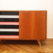 Striped buffet by Jiri Jiroutek for Interier Praha, 1960s