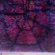 Mid-century Modern Bordeaux Red Rya Rug by Gull-Britt Johansson for NIAB, Sweden