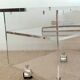Design piece: David Lange side table in 15mm Altuglas - Circa 1980