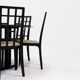 Table et 6 chaises, Thonet post moderne par Ernst W. Beranek années 1980