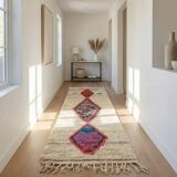 Vintage Boujad hallway rug