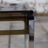 Plexiglas side table 1970