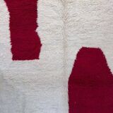 Berber rug in natural wool, size 150 x 250 cm