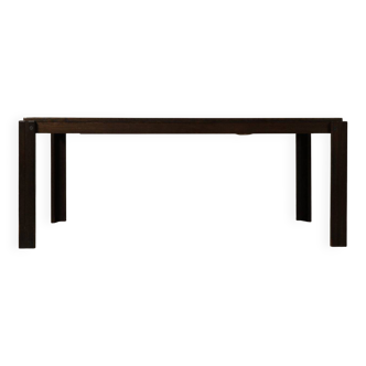 Extendable oak dining table by AZS Meubelen, Netherlands, 1970s