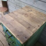 Drawer cabinet, sheet metal service for mechanical workshop, industrial