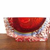 Murano sommerso empty-pocket ashtray