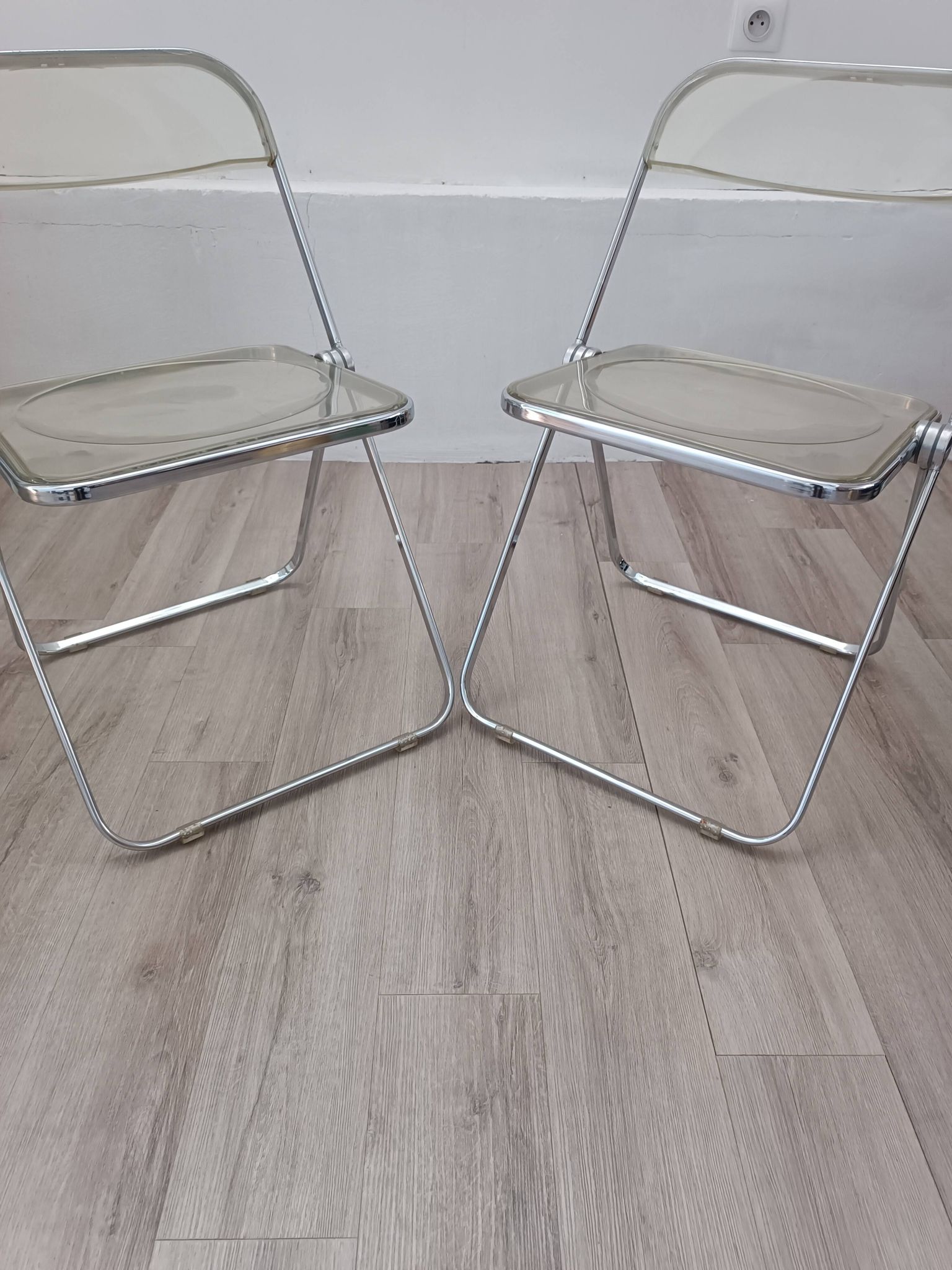 Plia chairs by Giancarlo Piretti for Anonima Castelli 1967