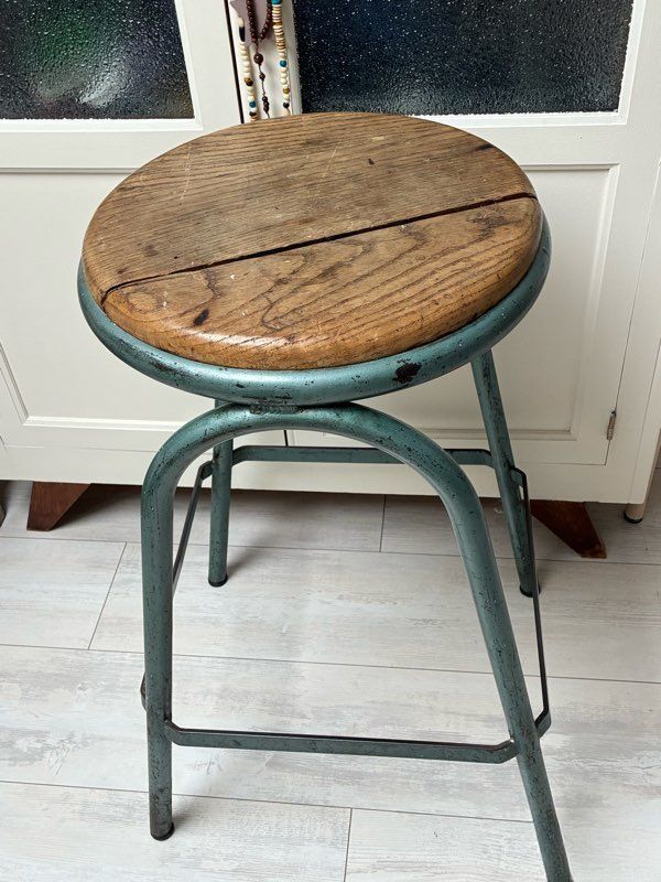 Antique bar stool