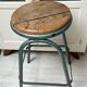 Antique bar stool
