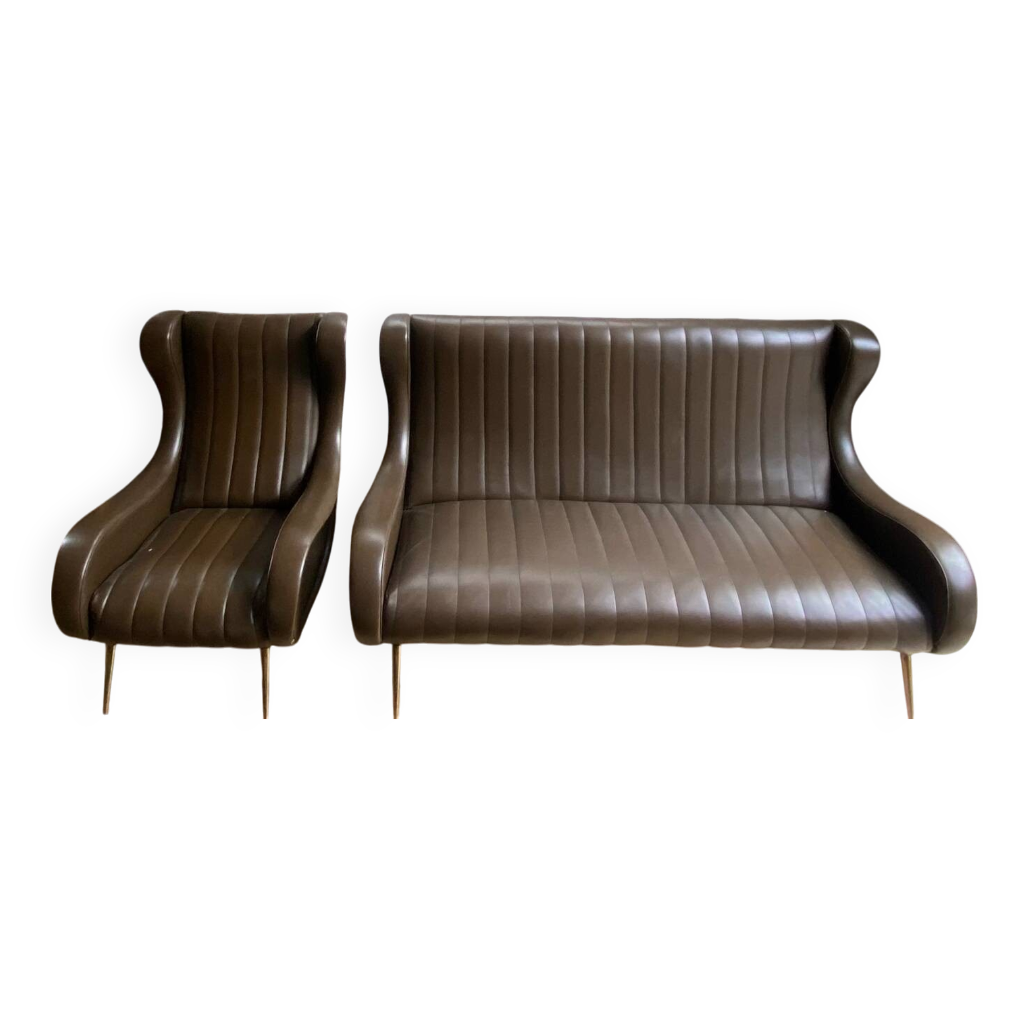 Sofa + armchair