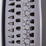 Openwork ceramic bowl, Fred and Andrée Stocker, 1960s