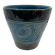 Large blue and green glazed ceramic planter • Ü Keramik • 1960-70