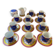 Porcelain coffee service Arles decor solafrance