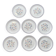Orchies Moulin des Loup dessert plates