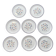 Orchies Moulin des Loup dessert plates