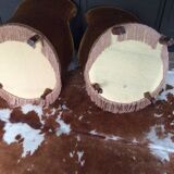 Pair of toad armchairs